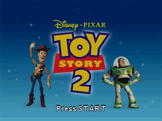 Toy Story 2 (Europe) Title Screen